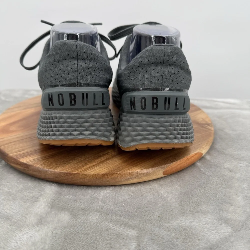 NoBull‎ Ripstop Runner Womens 9 Dark Grey Gum Bottom Running Shoes